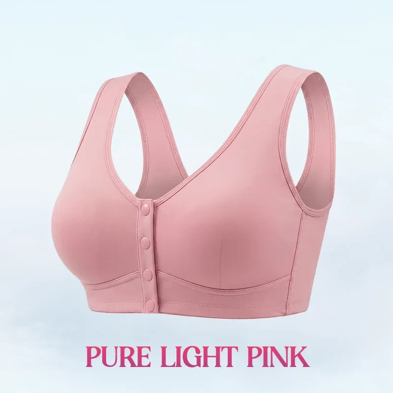 🔥Last Day💥Front Closure Breathable Cotton Lifting Bra for Seniors🔥8-Pack Only $24