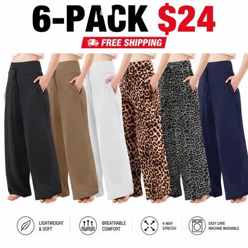 Women's Wide Leg Pants with Pockets
