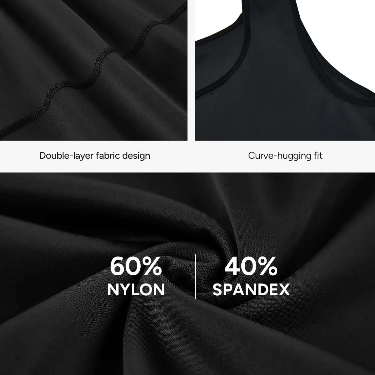 Men's Compression High Stretch Tummy Shapewear Tank Tops