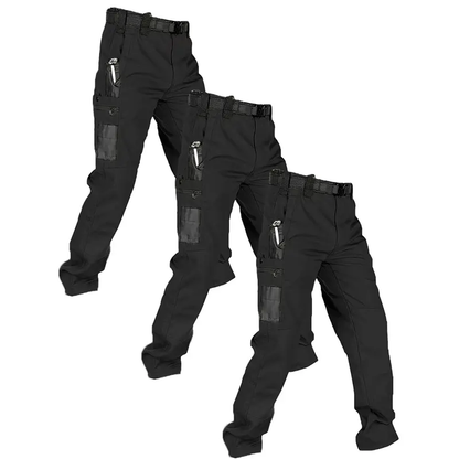 Men's Solid Color Waterproof Tactical Work Pants