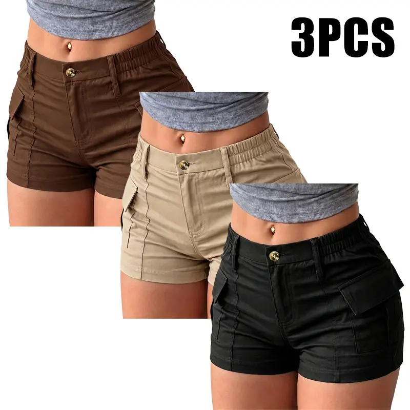 new summer women’s cargo shorts