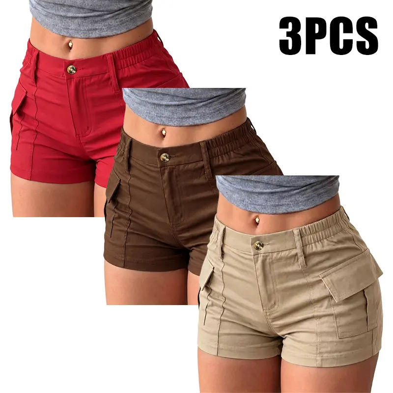 new summer women’s cargo shorts