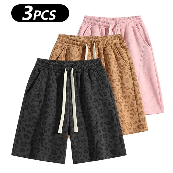 Men's Cotton Blend Sweat Shorts Casual Athletic Lounge Shorts with Pockets