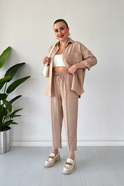 Linen Two-Piece Set