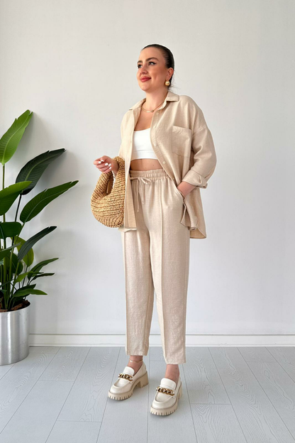 Linen Two-Piece Set