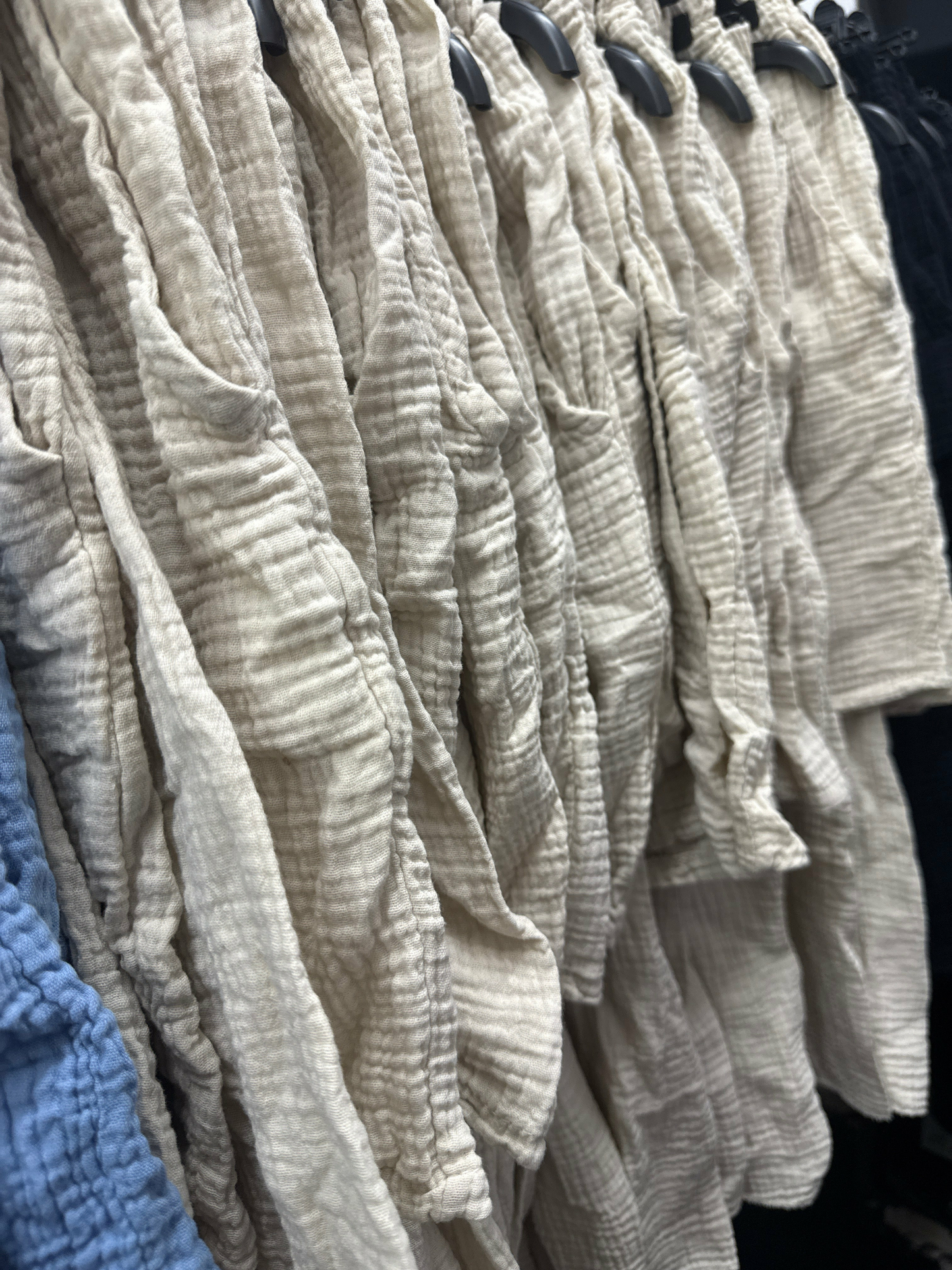 PlainCheeseclothShorts Co-OrdSet