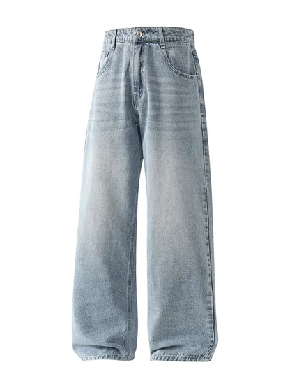 3-pack men’s cotton wide-leg jeans