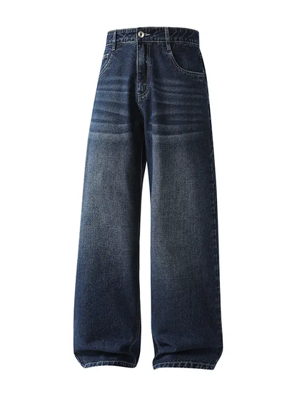 3-pack men’s cotton wide-leg jeans