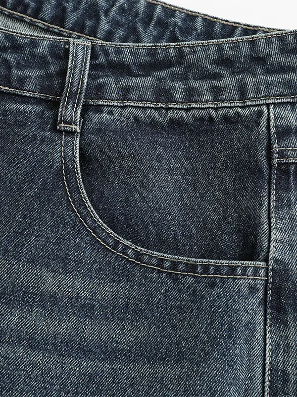 3-pack men’s cotton wide-leg jeans