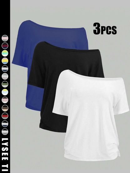Women's Casual Loose Fit Basic T-Shirt