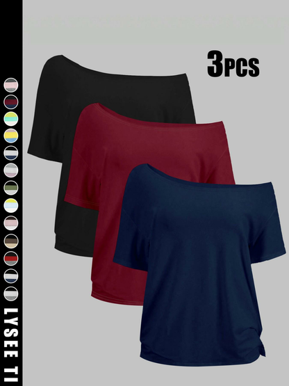 Women's Casual Loose Fit Basic T-Shirt