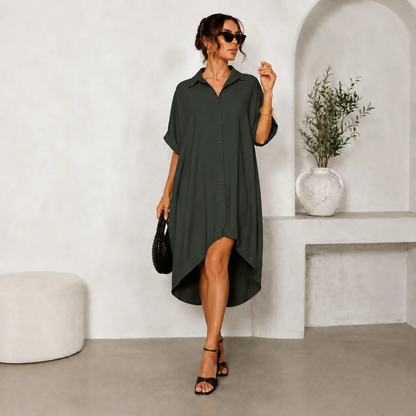 Women Sexy  Shirt Dress