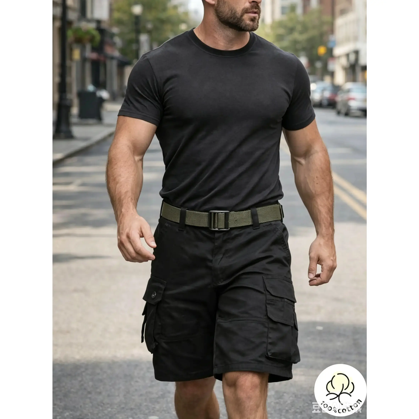 Men's 6-Pack Tactical Cargo Shorts