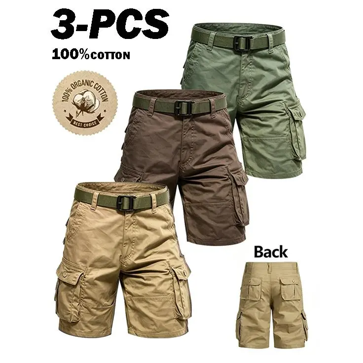 Men's 6-Pack Tactical Cargo Shorts