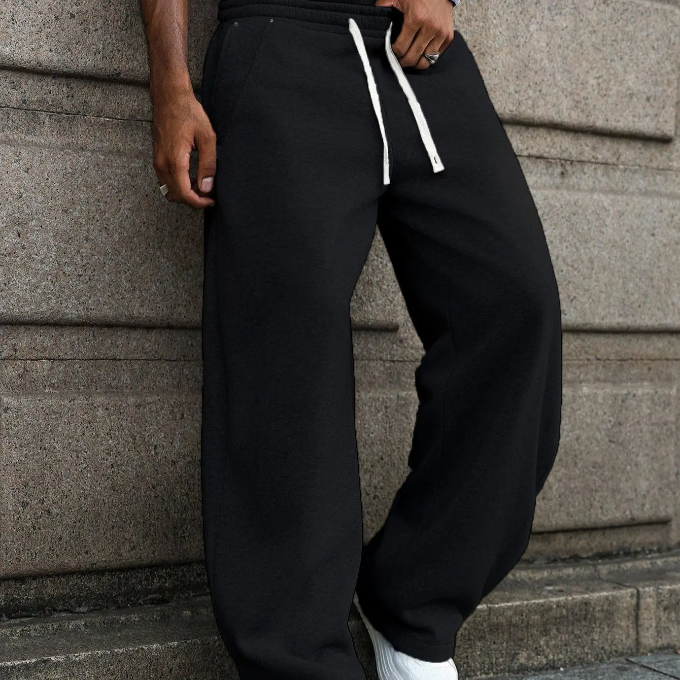 Men's Baggy 4 Piece Sweatsuit - Cozy Winter Deal