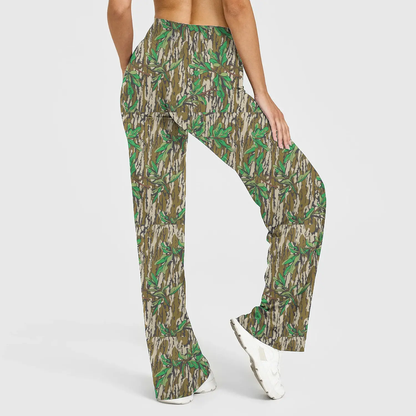 Women's High Waist Straight Leg Yoga Pants