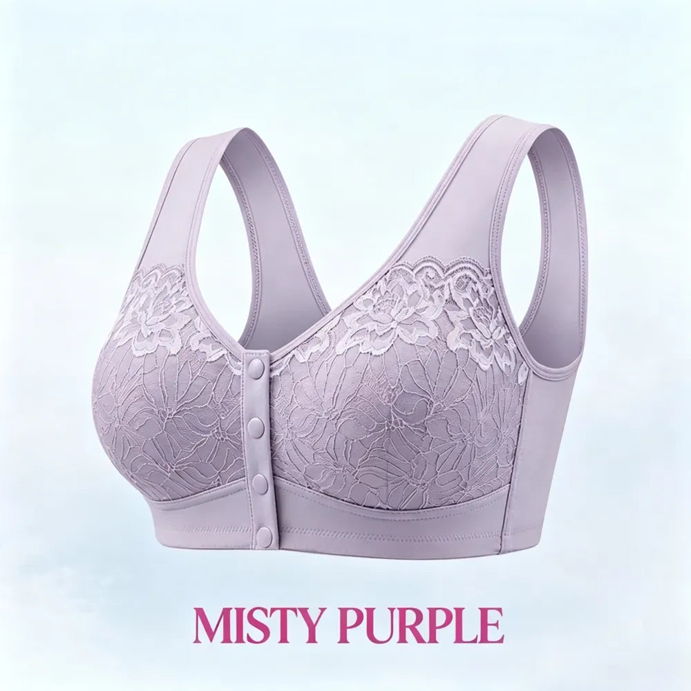 🔥Last Day💥Front Closure Breathable Cotton Lifting Bra for Seniors🔥8-Pack Only $24