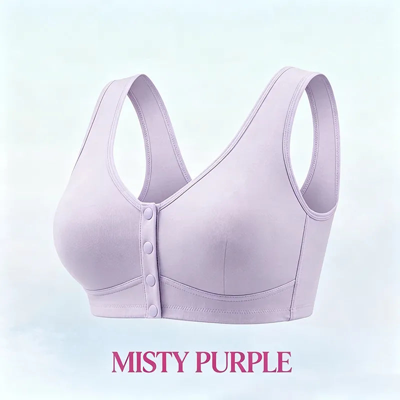 🔥Last Day💥Front Closure Breathable Cotton Lifting Bra for Seniors🔥8-Pack Only $24