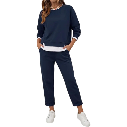 Women's Layering Crewneck Fleece Long
