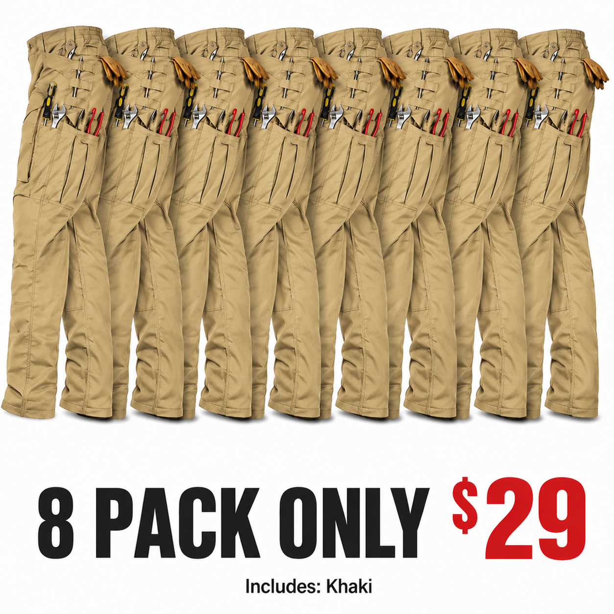 Men's Cargo Pants,Tactical Pants for Men Stretch,Durable Ripstop EDC Work Pants for Hiking